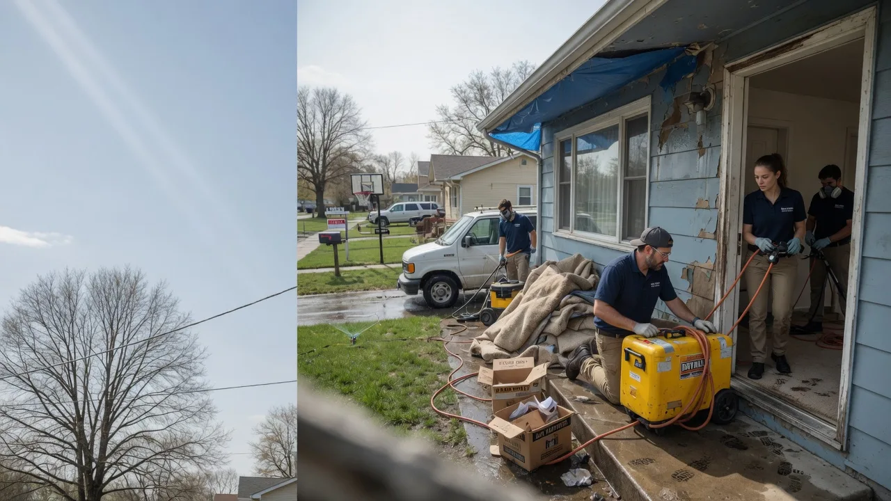 Basement Flood Cleanup in Zelienople, PA near me